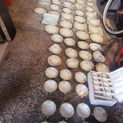 
Vintage Mito China Japan Hand-Painted Dinnerware Set – Gold Trim – Large Set
Price:
$350