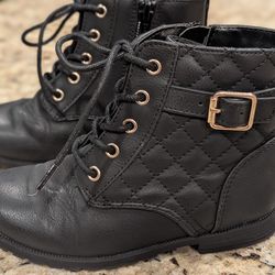 Black Toddler Boots-Children's Place