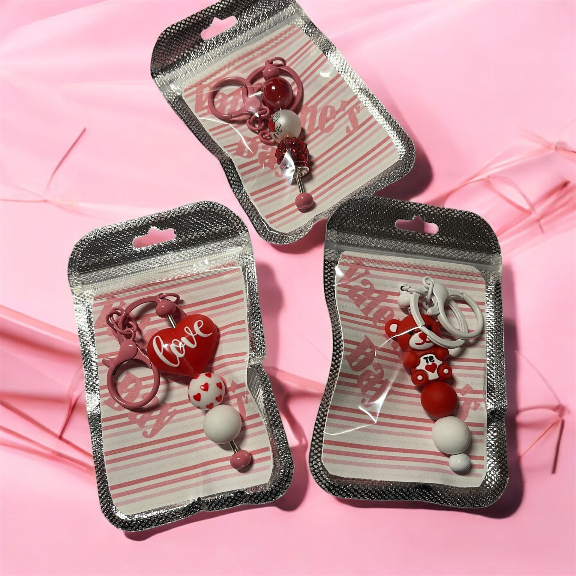 Sweet Heart Valentine Day Keychain
