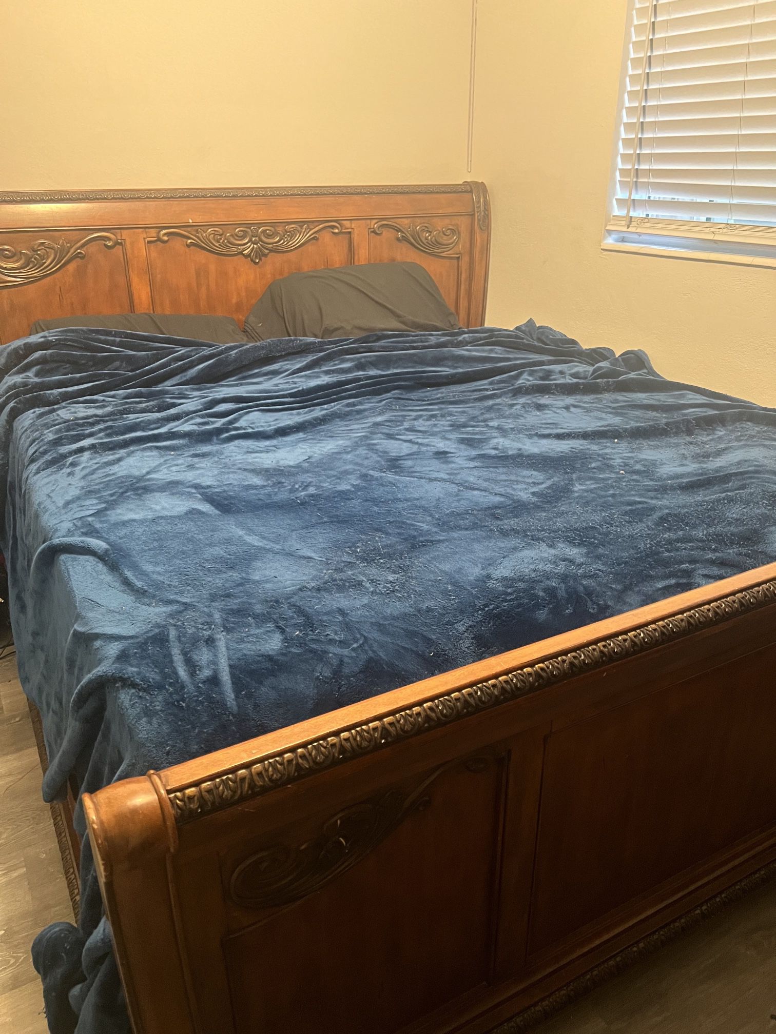 California King Bed + Dresser