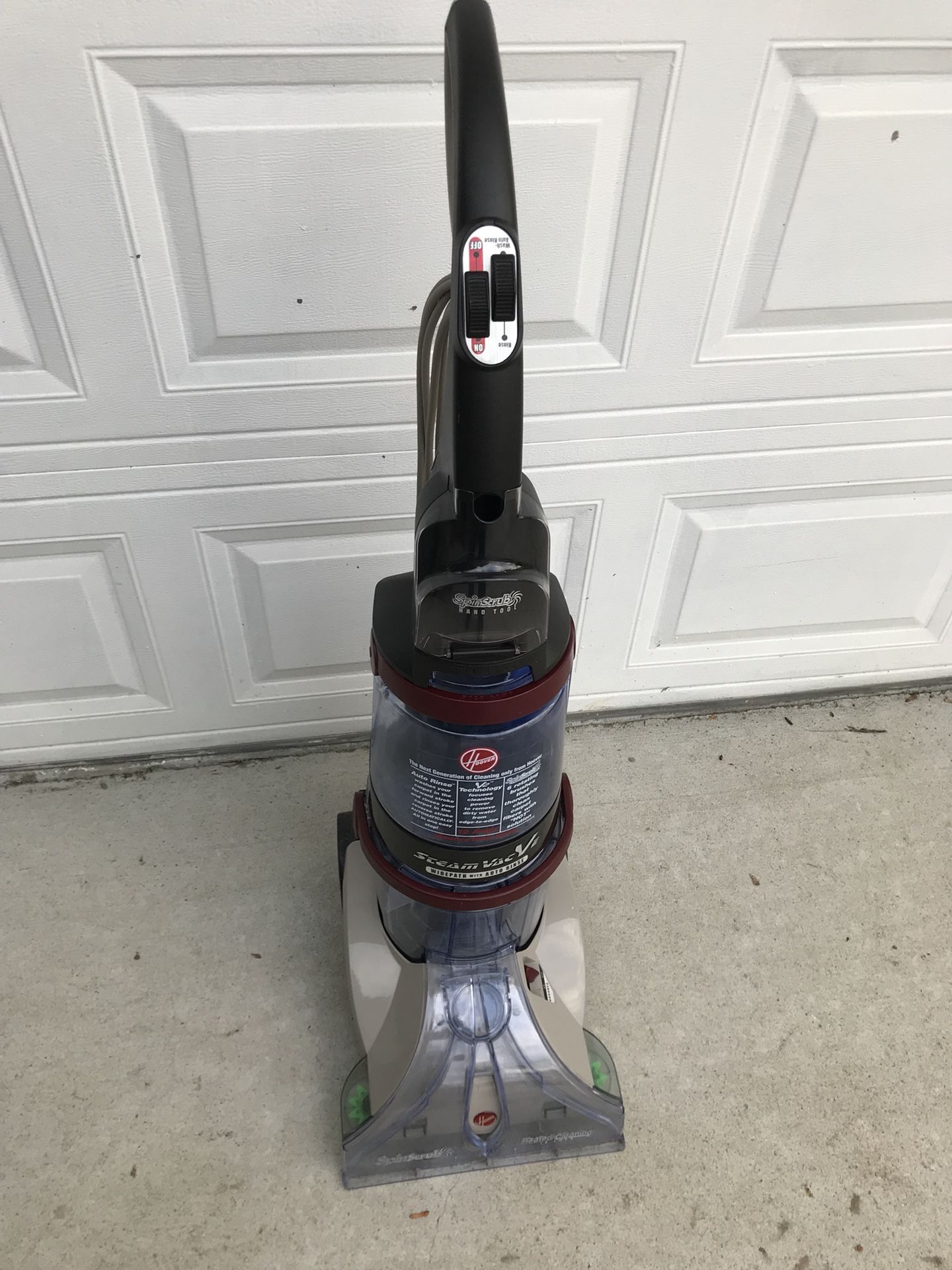 Hoover Steam Vac V2 Wide Trac