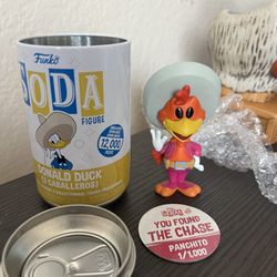 LIMITED EDITION CHASE Panchito Funko Soda Caballeros Disney Donald Duck LE IE