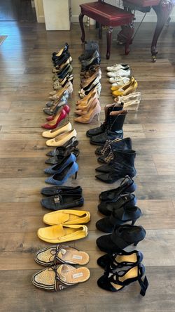 Luxury Designer Shoe Sale (Sizes 38-39.5)