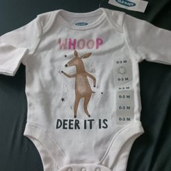 Newborn Old Navy Onsie With Tags 
