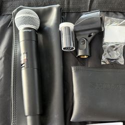 Used Shure QLXD2/SM58 Wireless Handheld Microphone Transmitter - H50 Band