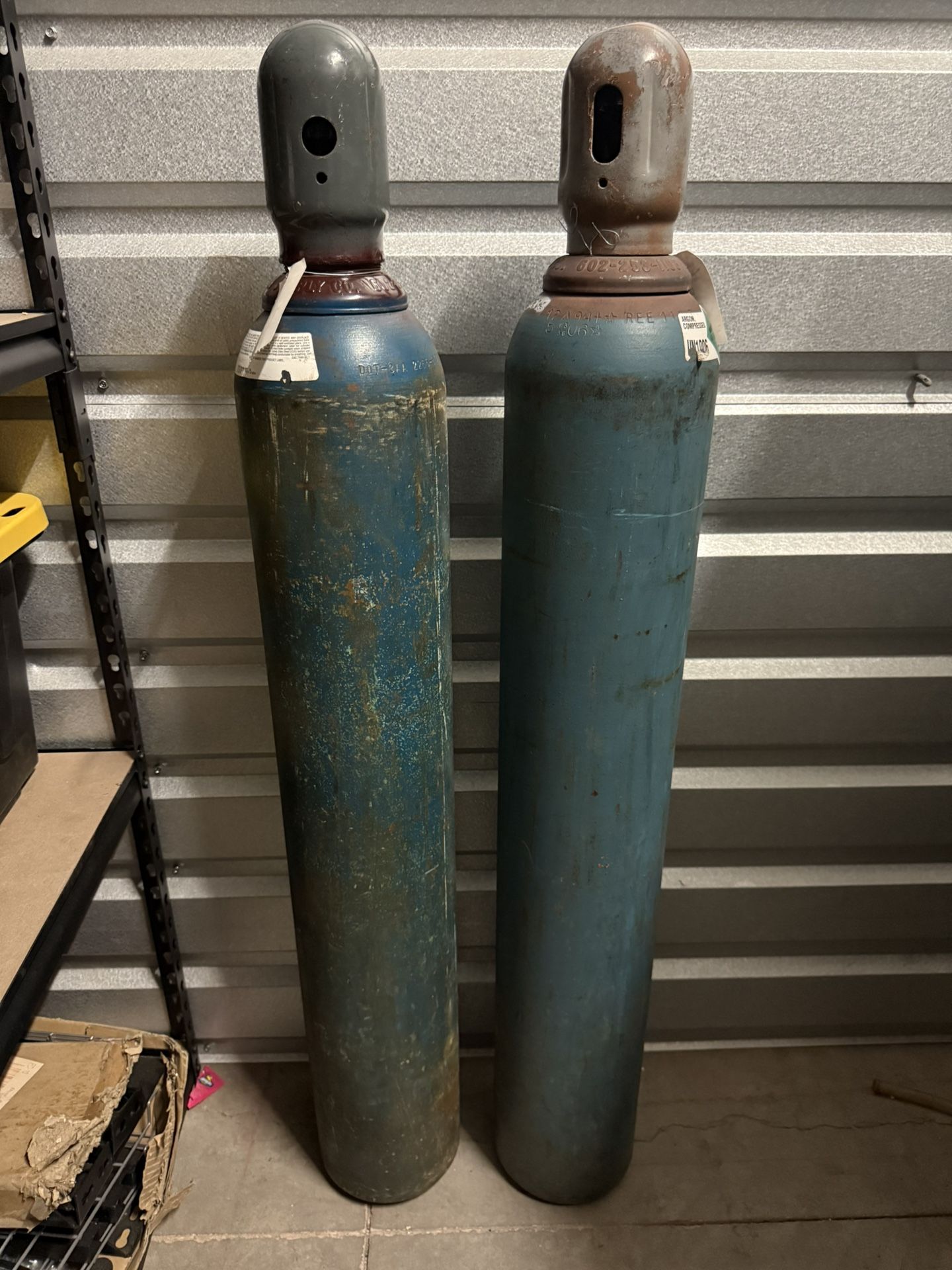 120 cu. ft Argon Compressed Welding Cylinder Tanks