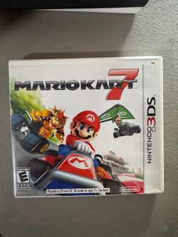 CASE & MANUAL ONLY! Mario Kart 7 for Nintendo 3DS