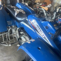 Kawasaki Dirt Bike And Quad