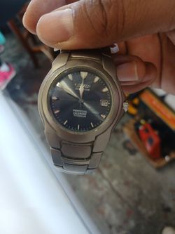 men's Citizen Eco-Drive Perpetual Calendar Titanium Watch