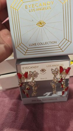 Earrings eye candy
