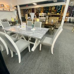 7pc Dinning Table Set $999