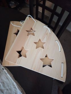 Corner stuffed animal organizer