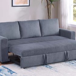 Brand new super comfy pullout sectional sofa
