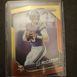 2025 prizm jj mccarthy