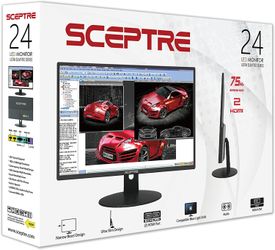 Sceptre 24" Professional Thin 75Hz 1080p LED Monitor