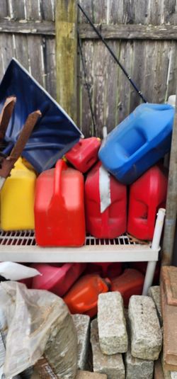 Huge Assortment Of Gas Cans $5 Each