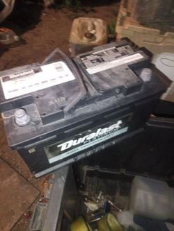 Duralast battery almost new