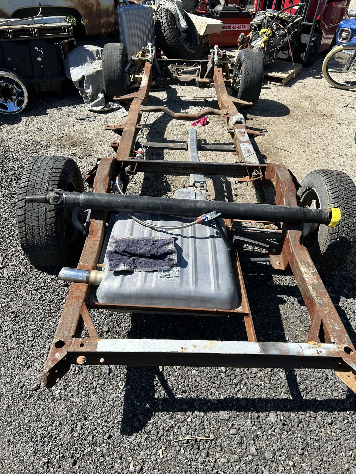 1955/57 Chevy Seamless Frame Parts Includes Extra