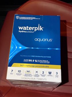 Brand-new Waterpik Aquarius water flosser