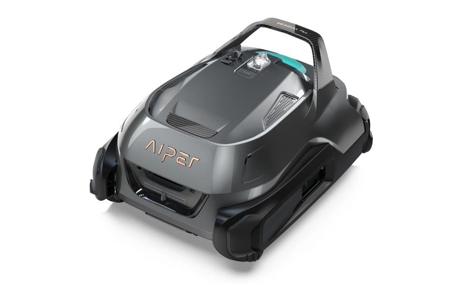 AIPER Seagull Plus Cordless Pool Vacuum Robotic Pool Cleaner Lasts 110 Min Stronger Power Suction