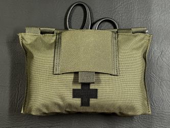 MILITARY TACTICAL BLOW-OUT IFAK FIRST AID KIT/STOCKED