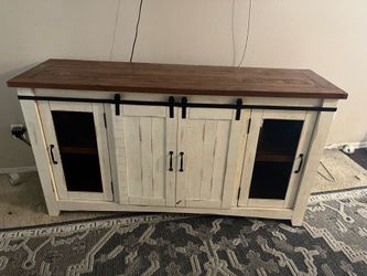 Living Room Cabinet - Furniture - TV - Rustic Style