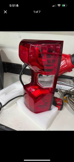 LED Tail Light Assembly Compatible With 2019-2023 Chevy Silverado 1500 Left Driver Side