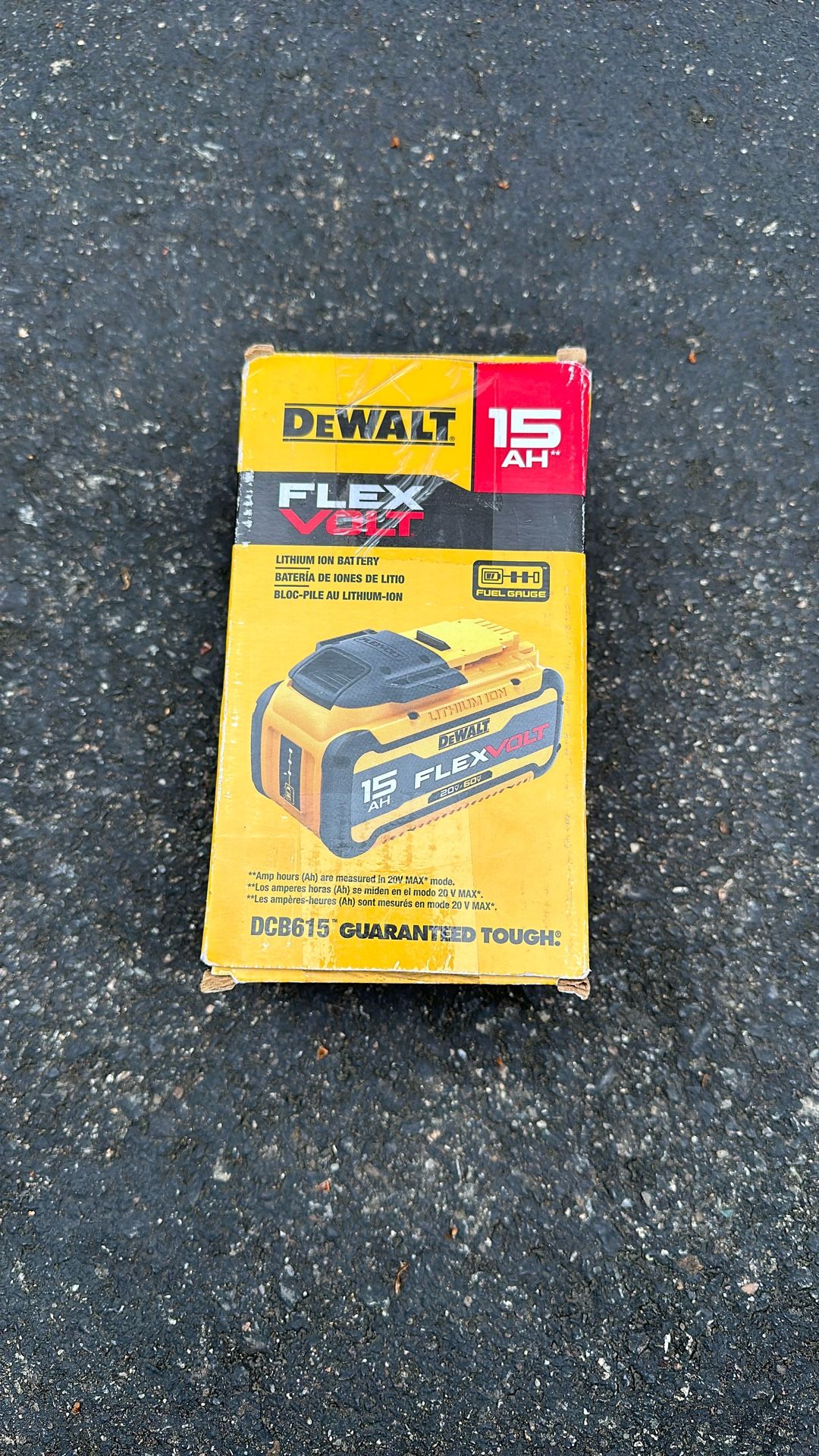 DeWalt 15ah Flexvolt Battery