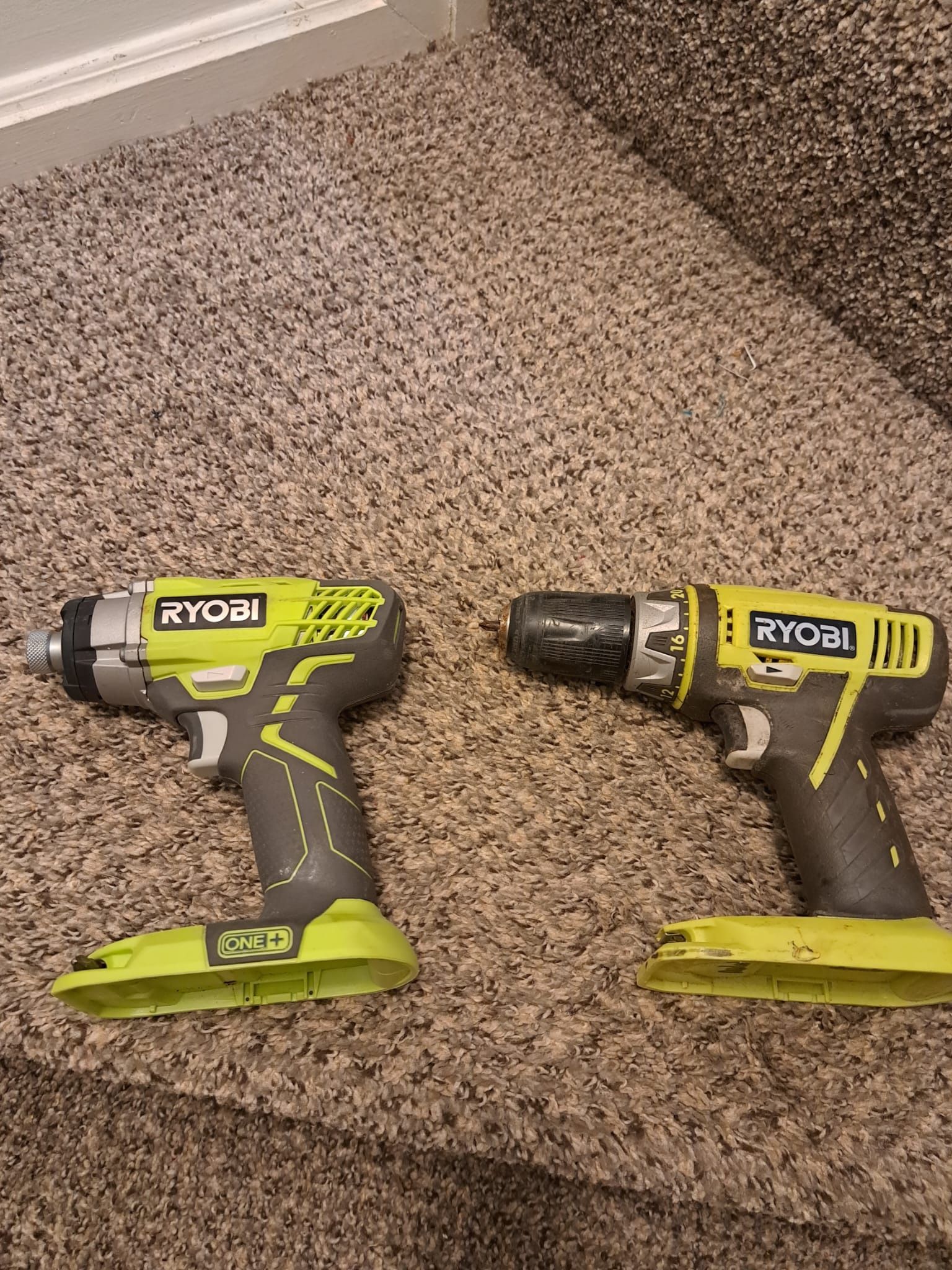 Ryobi One+ Cordless Impact Driver And Drill