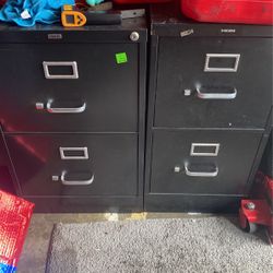 Two File Cabinets For $30