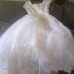White Wedding Dress Size 16