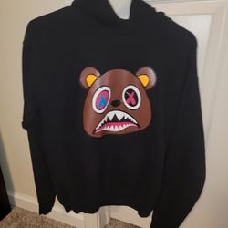 Boy's BAWS Bear Hoodie Sweatshirt (Size: XL)
