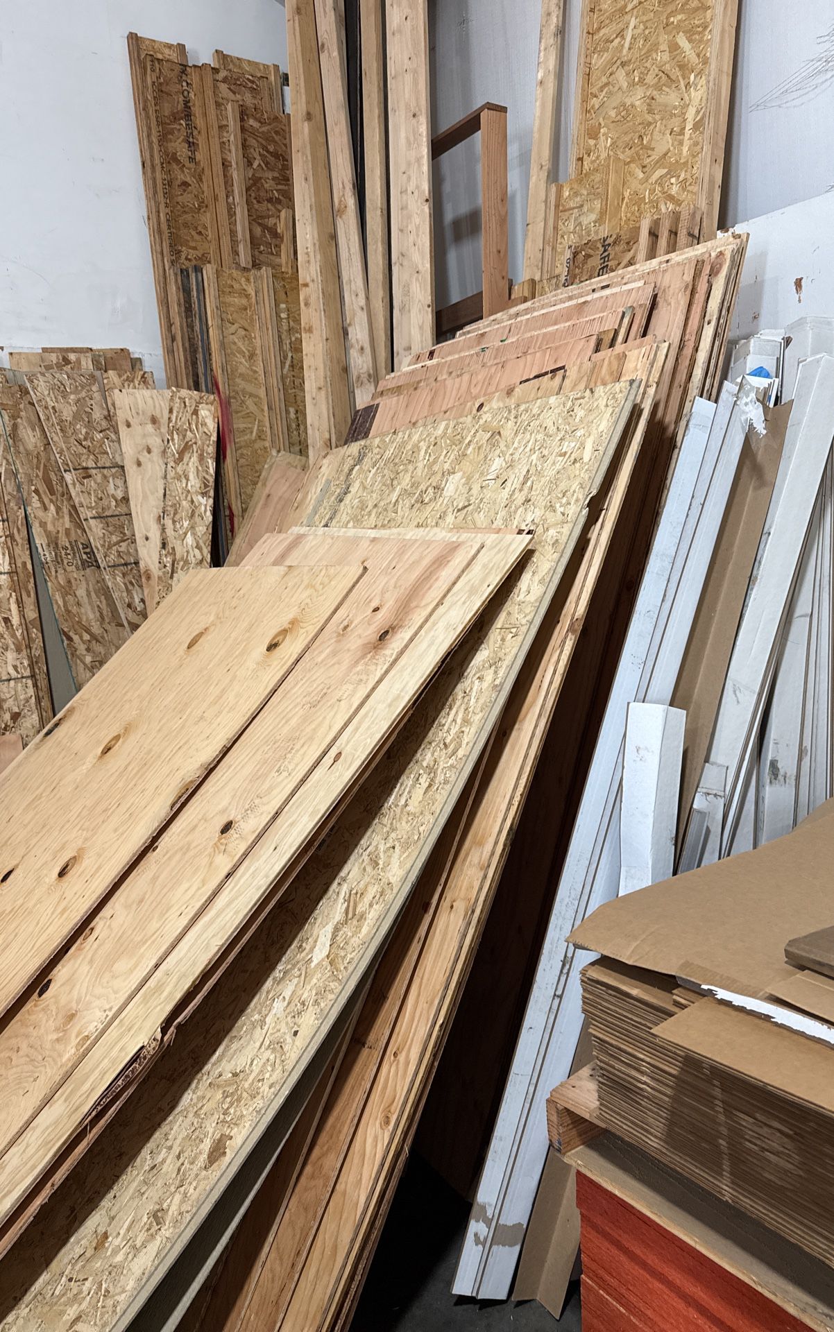 1/2” Plywood