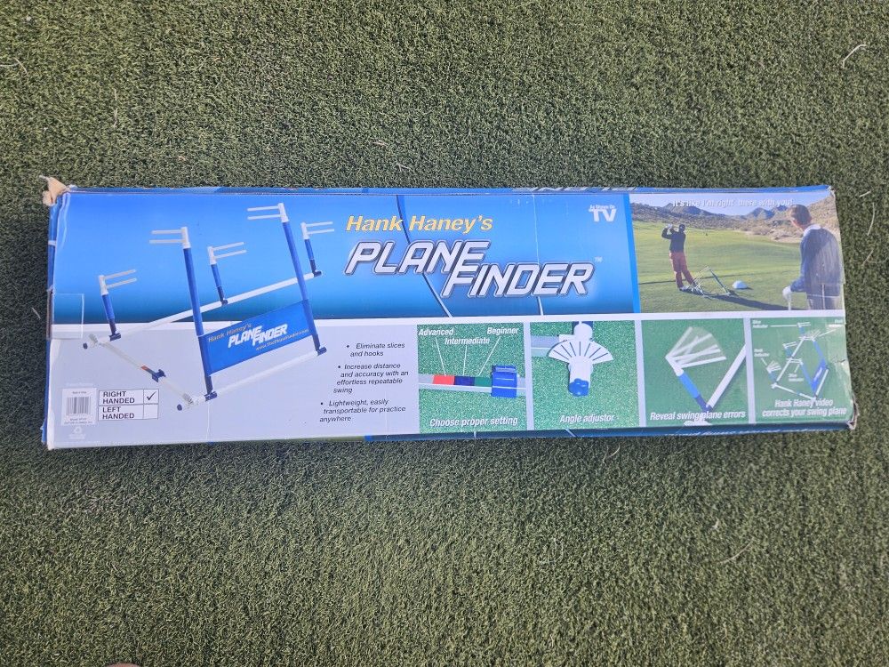 Hank Haneys Golf Plane Finder