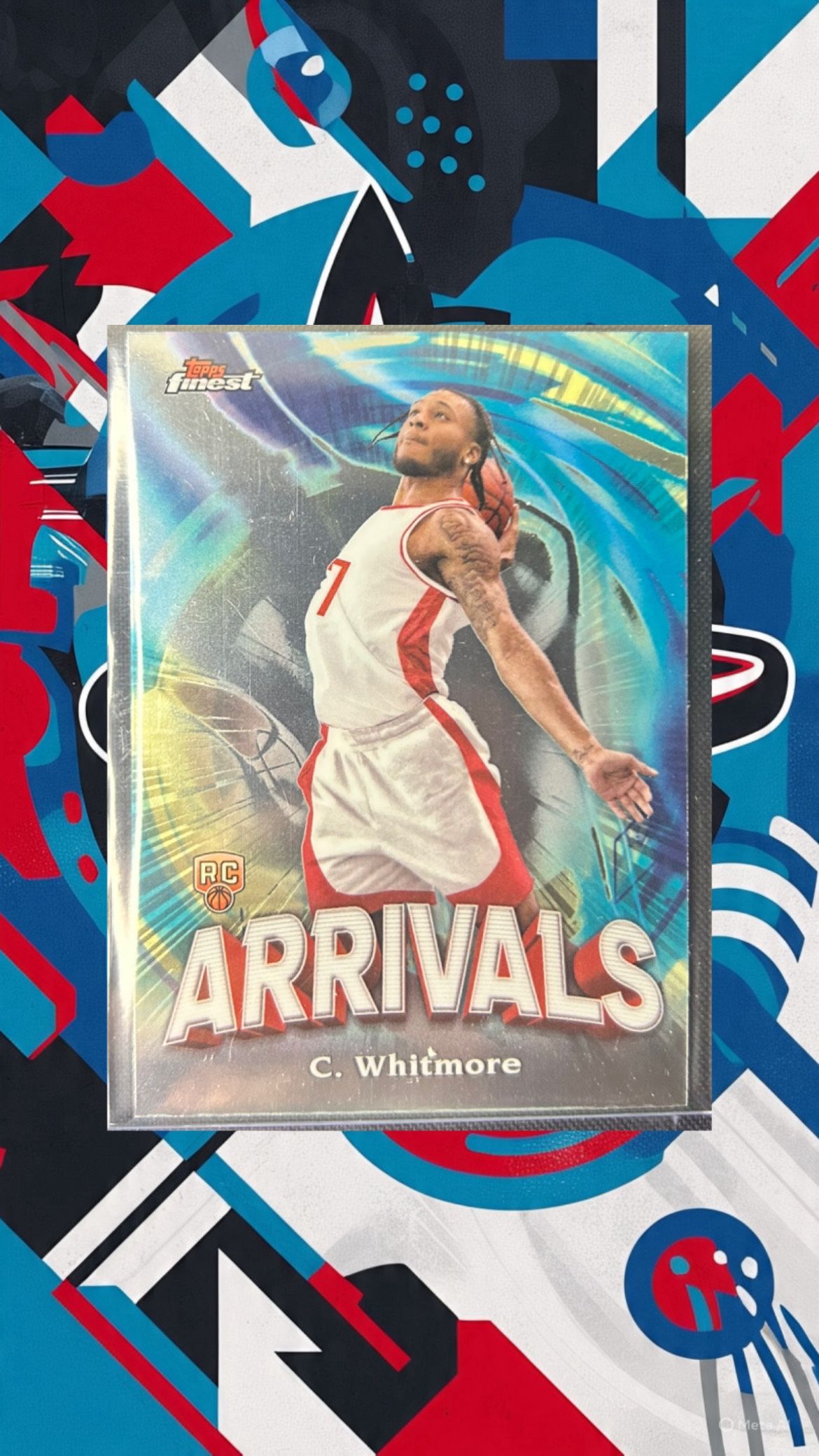 Cam Whitmore Houston Rockets 2024 Topps Arrivals RC