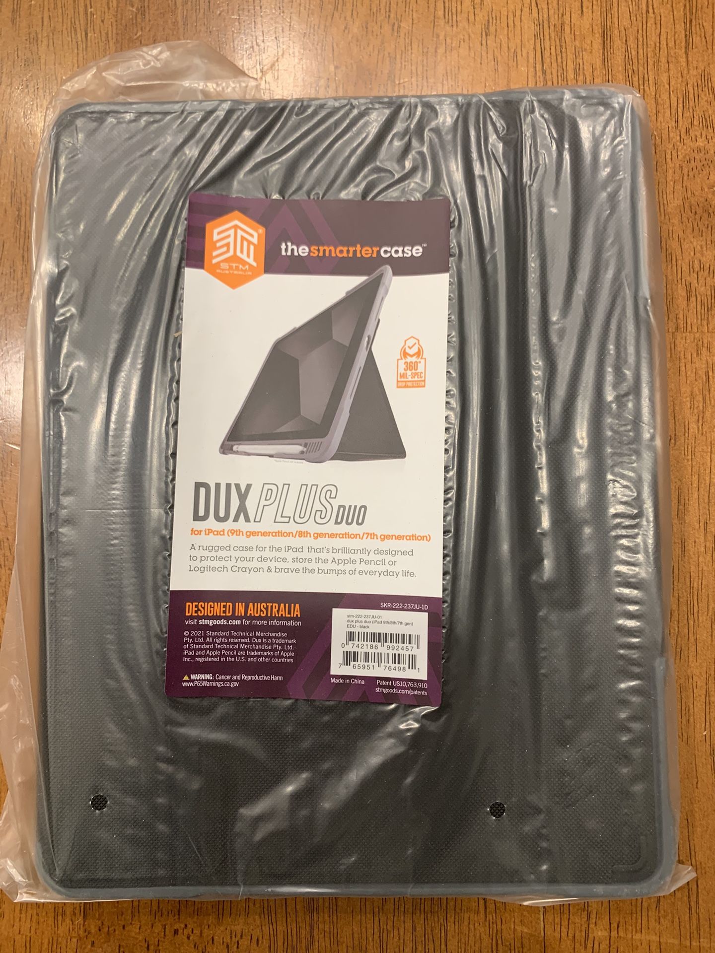 STM Rugged Case for iPad 9/8/7 with Apple Pencil Holder New!