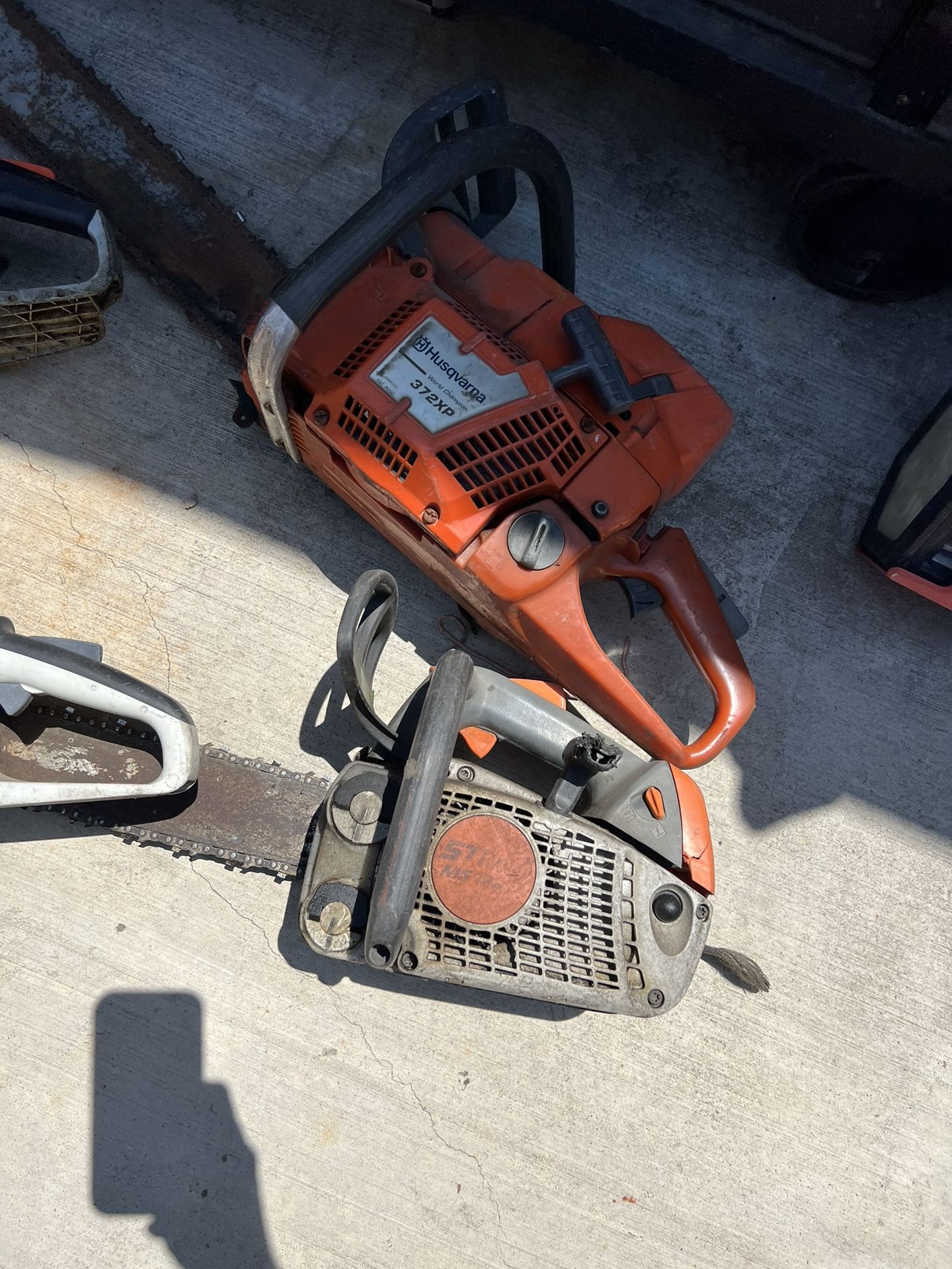Echo Stihl And Husqavarna Chainsaws Work Great