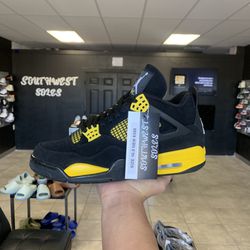 Jordan 4 Yellow Thunder Size 10.5 Available In Store!