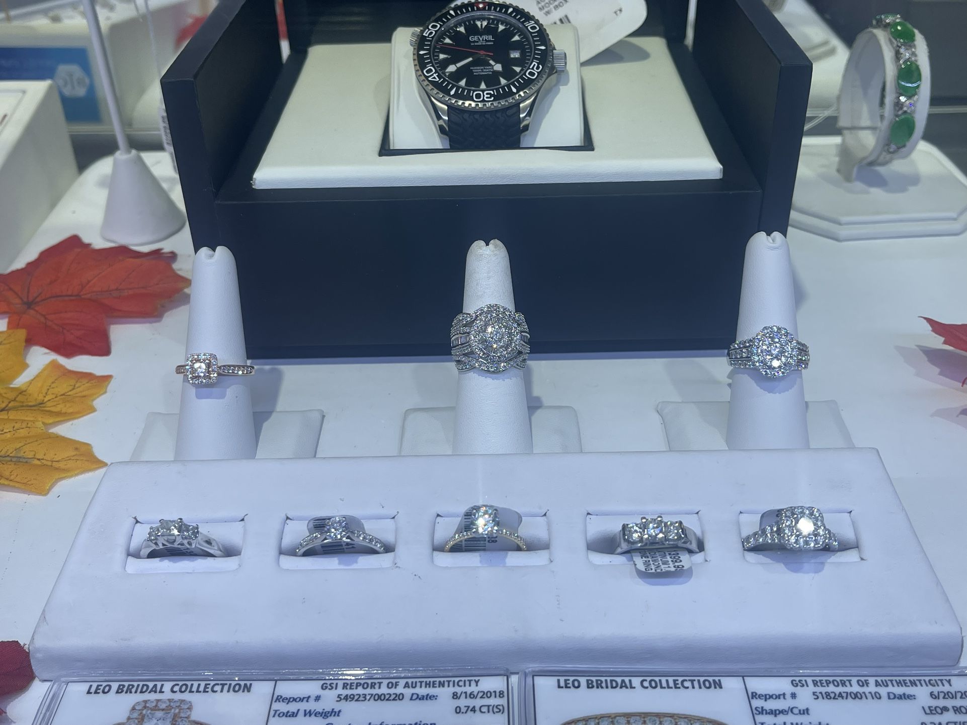 Assorted Gold and Diamond Rings