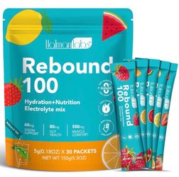 Hatman Labs Rebound 100 Electrolyte Mix 30 Packets