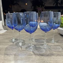 Set Of 6 Wine Glasses 