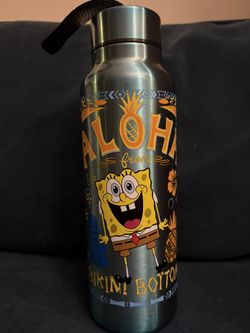 SpongeBob Metal Water Bottle