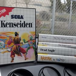 Sega Master System games, all CIB with manuals, in excellent condition!