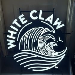 White Claw Hard Seltzer LED 3D Neon Sign 36"