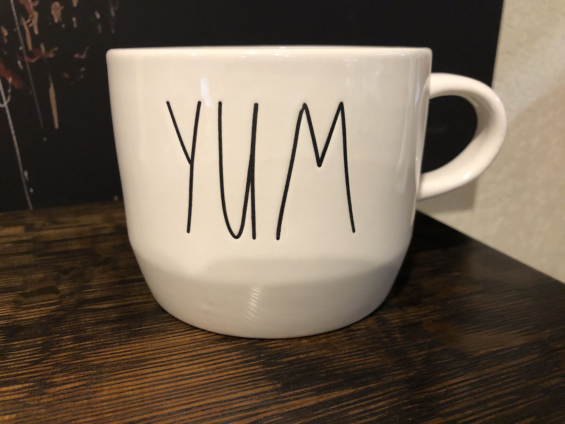 Rae Dunn - “YUM” Mug