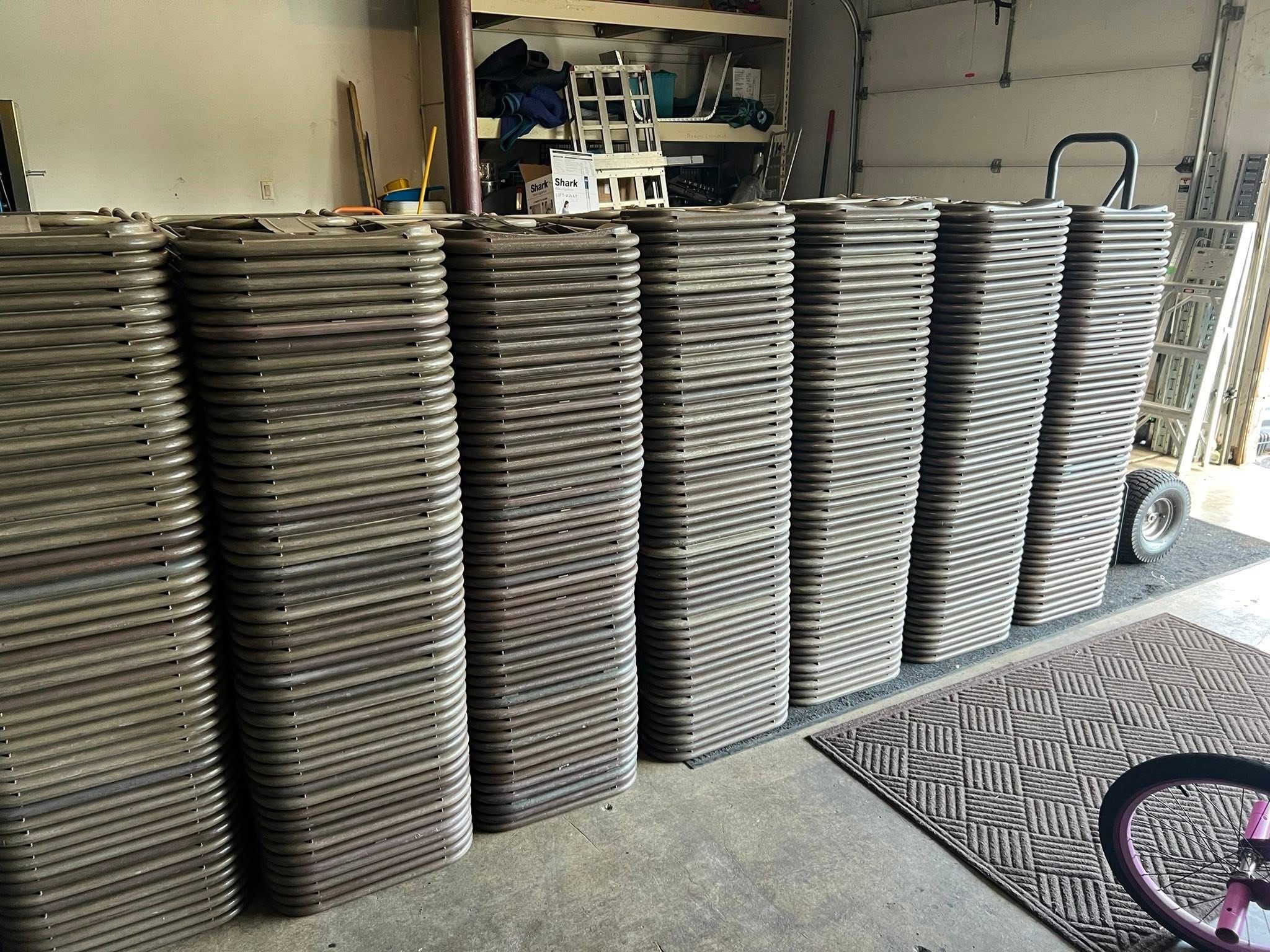 Brown Folding Chairs