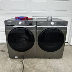 Samsung Front Load Washer And Dryer Set.