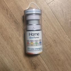 iHOME GLOWING LED SPEAKER BRAND NEW IN BOX 