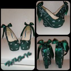 Custom Made Bandana Heels 