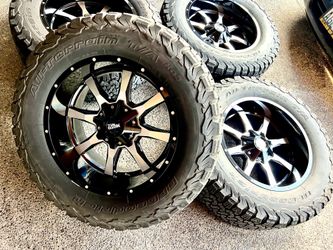 20” MotoMetal wheels & tires 6x5.5 or 6x135